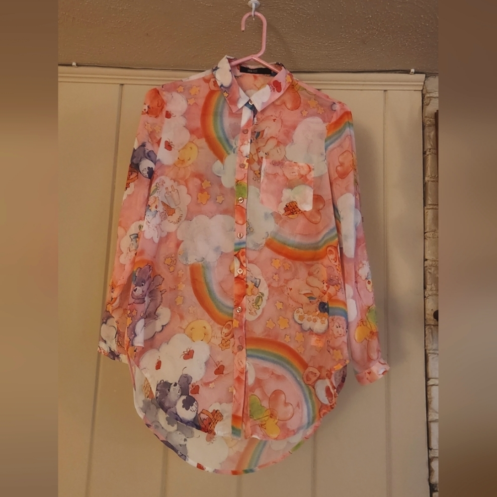 Iron Fist Care Bears Blouse